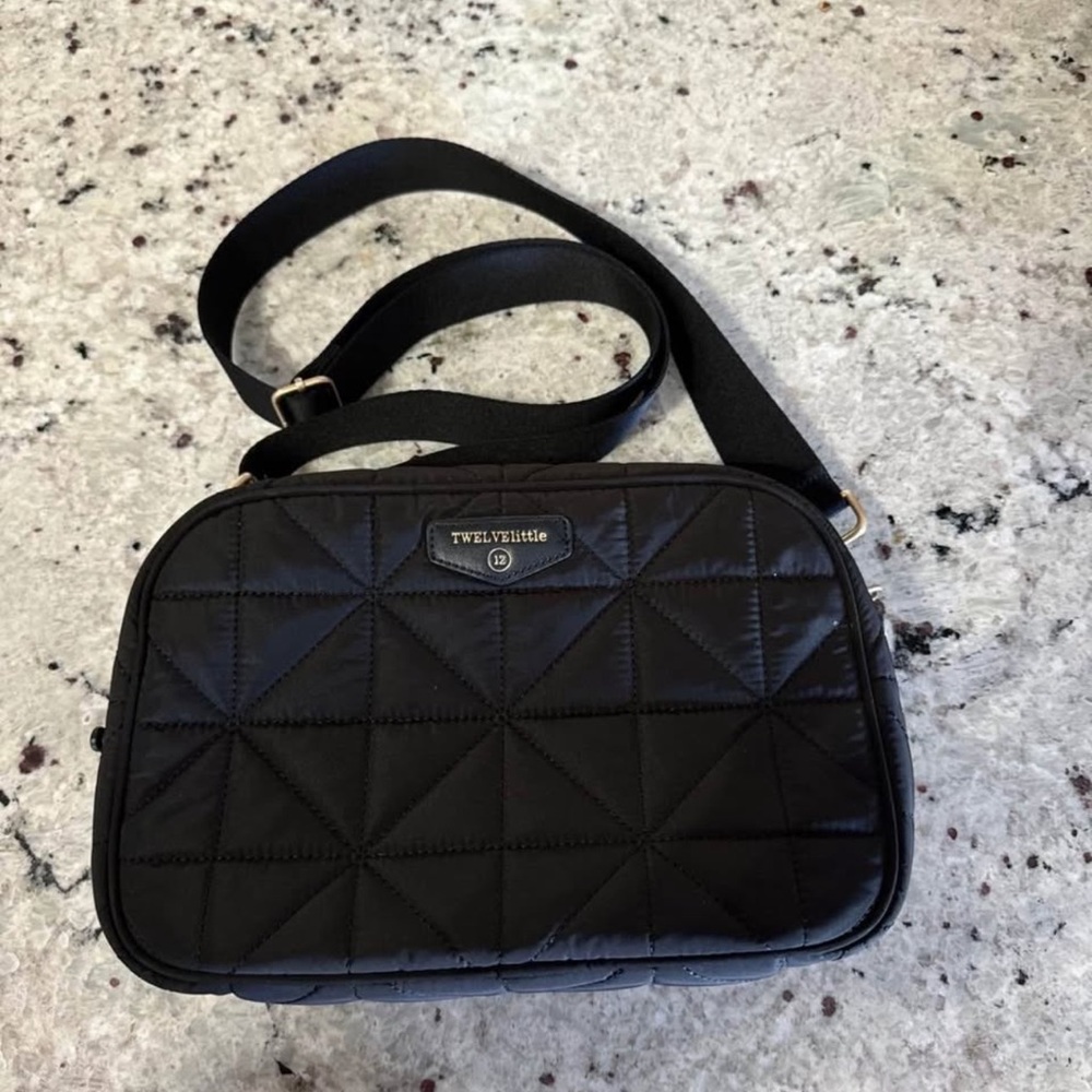 Twelve Little Diaper clutch bag